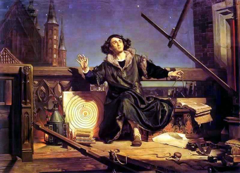 "Коперник. Беседа с Богом." Картина Яна Матейко, 1872