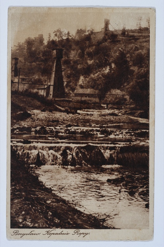 Борислав. Нефтяное месторождение. 1910 г.