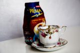 Кофе в традиционной для Польши фарфоровой чашке