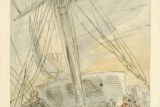 На океане. 1843. Рисунок Норвида