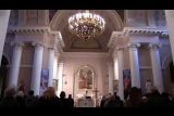 Сюжет про почитание реликвий Иоанна Павла II в храме св. Станислава